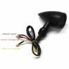 KEEPDSGN Motorcycle Black Bullet LED Brake Blinker Turn Signal Tail