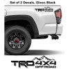 TRD 2 TRD Off Road 4x4 with mountains Toyota Tacoma