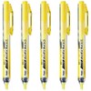 Pentel Highlighter, Handy-Line S, Yellow, XSXNS15-G, 5-Pack