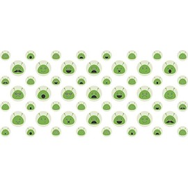 StickerTalk Alien Camera Dots Webcam Covers, 1 Sheet of 32 Stickers at 0.25 inches Diameter, 21 Stickers at 0.375 inches Diameter.