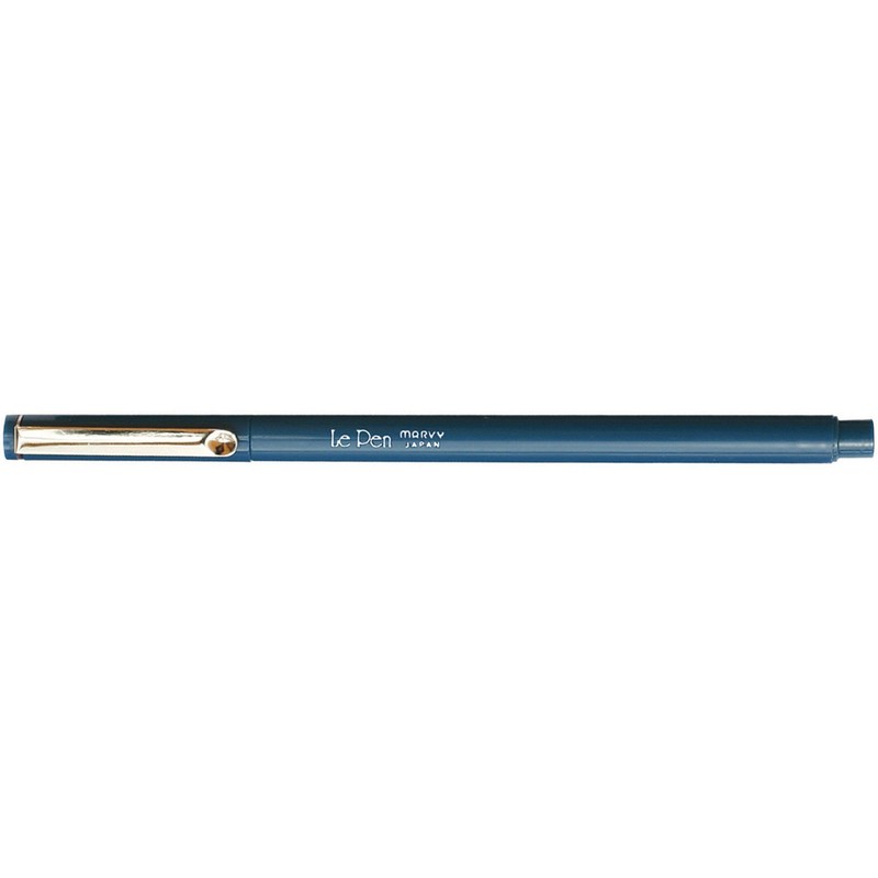 UCH4300S33 - LePen Marker, Micro Fine Plastic Point, Oriental Blue
