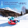 Inflatable Ski Ring PVC Sledding Tube Thicken Snow Tubing Winter