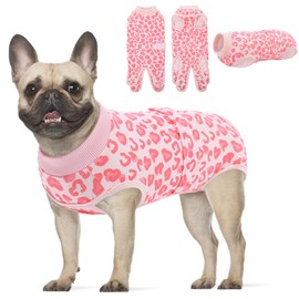 KOESON Dog Surgery Recovery Suit Female, Dog Recovery Suit Female Spay Dog Onesie for Surgery, Anti Licking Dog Surgical Suit Dog Body Suits After Surgery Dog Cone Alternative