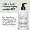 Vibriance Moisturizing Cleanser, Oil-to-Foam Face Wash with Niacinamide, Shea Butter