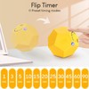 BEBESIRI Mini 12 Sided Cube Timer, 11 Preset Times Pomodoro