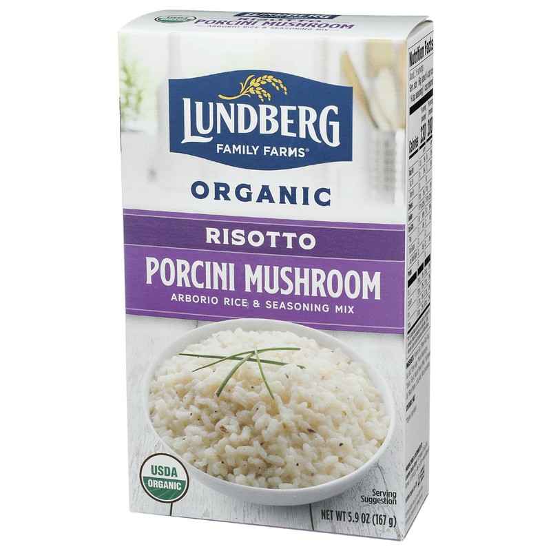 Lundberg Family Farms - Traditional Italian Risotto, Porcini Wild Mushroom,