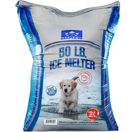 Medical King Pet Safe Ice Melt - 50 lb, Safe for Concrete, Pet-Friendly, Works to -15°F.