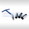 Dunnet Tools Spark Plug Socket Remover Installer Set Flexi T