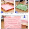 upcessory 50 pcs Disposable Cage Liners, Clear Plastic Rabbit Cage