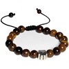 lifairea Tiger Eye Gifts Bracelets for Men Women Friendship Beaded