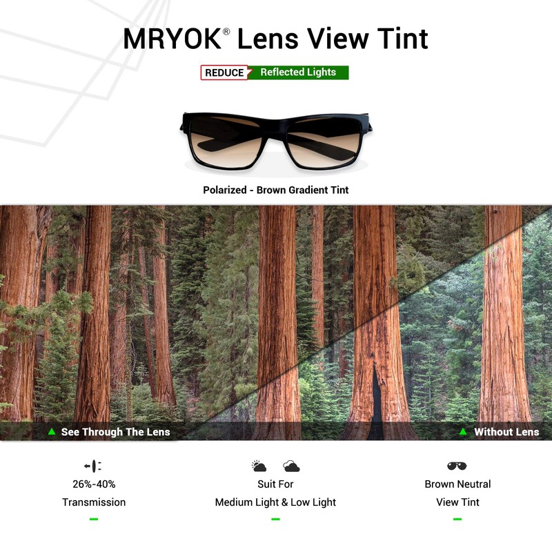 Mryok Replacement Lenses for Oakley Straight Jacket 2007 - Options,