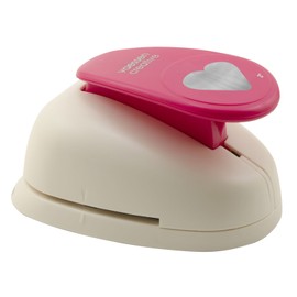 Vaessen Creative Craft Paper Punch Heart Motive Puncher, Multi-Colour, 73.3 x 61.8 mm