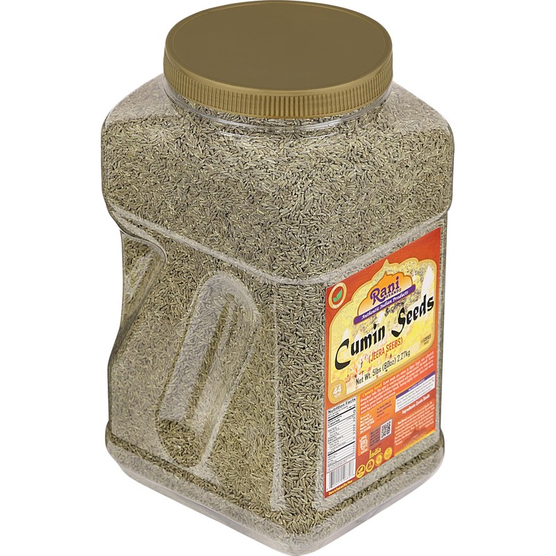Rani Cumin Seeds Whole (Jeera) Spice 80oz (5lbs) 2.27kg Bulk