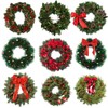 3 Pack Wire Wreath Rings Wire Wreath Frame for Christmas