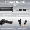 Full Twist Throttle for Ridstar Q20, 3-Pin Ebike Twist Throttle