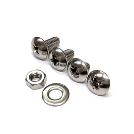 [M4x5-M4x10] Stainless Steel Truss Head Machine Screw Set [M4x5, M4x6, M4x8, M4x10]