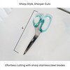 OfficeGoods 9” Stainless Steel Acrylic Scissors for Office and Home