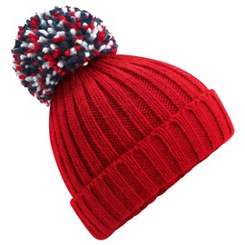 Beechfield B390 Hygge Beanie, Classic red
