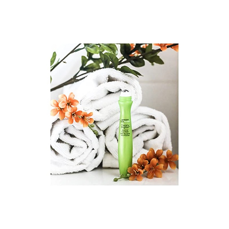 Garnier Skin Renew Anti-Puff Eye Roller, 0.50 Fluid Ounce Paquete