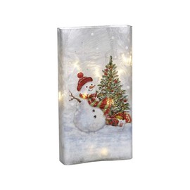 Mark Roberts Limited 2021 Snowman Christmas Tree 10'' - Adorable Christmas Accessory for Festive Home Decor