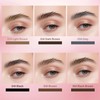 Eyebrow Pen, Waterproof Microblading Eyebrow Pencil, 4 Tip Precise Eye