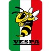 Cascade Emblem Compatible with Vespa and Piaggio 3D Sticker Gel