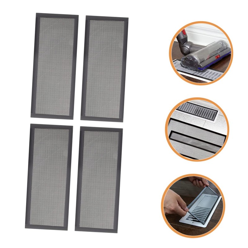Mipcase 4Pcs Magnetic Vent Covers for Floor Wall Ceiling Vents