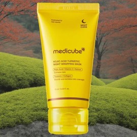 Medicube Sleeping Pack Kojic Acid Turmeric Night Wrapping Mask 75ml 1 piece / 메디큐브 슬리핑팩 코직애씨드 터메릭 나이트 랩핑마스크 75ml 1개