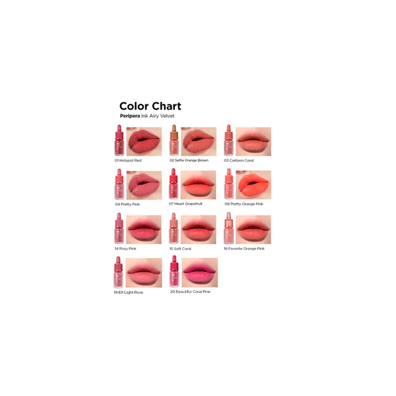 Peripera [Peripera]*new* Ink Airy Velvet (4 colors)
