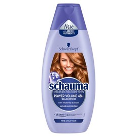 Schauma Power Volume 48h Plump Up Shampoo Hair Shampoo with a Volume of 400 ml