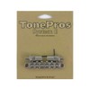 TonePros Metric Locking Tune-O-Matic Bridge (large posts) Nickel