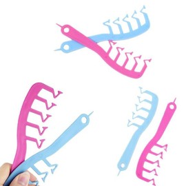Sunco Tail Comb Parting Girl's Hair Flow Z-Shaped Hair Comb / 썬코 꼬리빗 가르마 여아용 모류 Z모양 헤어빗