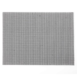 Como Life Easy Care! Grate Sheet [Size: Approx. 13.0 x 9.6 inches (33 x 24.5 cm)] [Heat Resistant Temperature: Approx. 260°C] Grilling Grilling Grate Sheet Mesh Sheet Fluorine Resin Coating Washable Reusable Cut OK Kitchen Utensils Nonstick Anti-Stick Fi