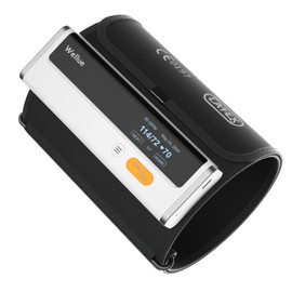 Wellue Bluetooth Blood Pressure Monitor for Home Use, Upper Arm Blood Pressure Machine with Cuff Size 8.6"-16.5", Portable Digital BP Monitor with Free APP for iOS & Android, Reports Shareable