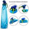 Foldable Water Bottle Set of 3, Maxin Flexible Foldable Reusable