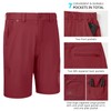 BASSDASH 10.5” Mens Fishing Cargo Shorts Quick Dry UPF 50+