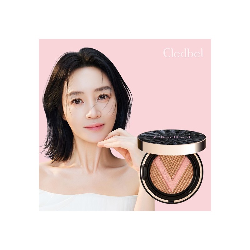 Cledbel Glow Power Lift V Cushion Black No. 23 Full