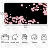 Smoaffly Desk Pad,Cherry Blossom Desk Mat Extended Large for Office