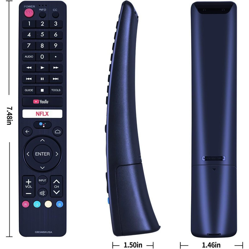ANKIMI Control Remoto Compatible con Sharp Smart TV 4K Aquos