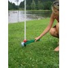 Krinner Vario Drill Parasol Stand Parasol Holder Ground Dowel Red