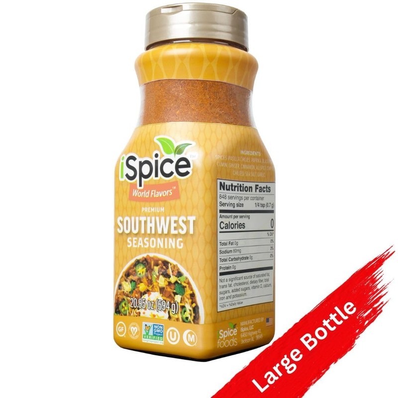 iSpice Blend | Southwest Seasoning | 20.95 oz | Mixed