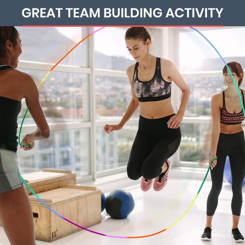 Brightedly - Juego de cuerdas de salto (doble holandés), diseño