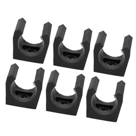 Changor Convenient Fishing Rod Clip Billiard Pool Holder Fishing Rod Holder Space Saving Plastic for Billiard Lovers