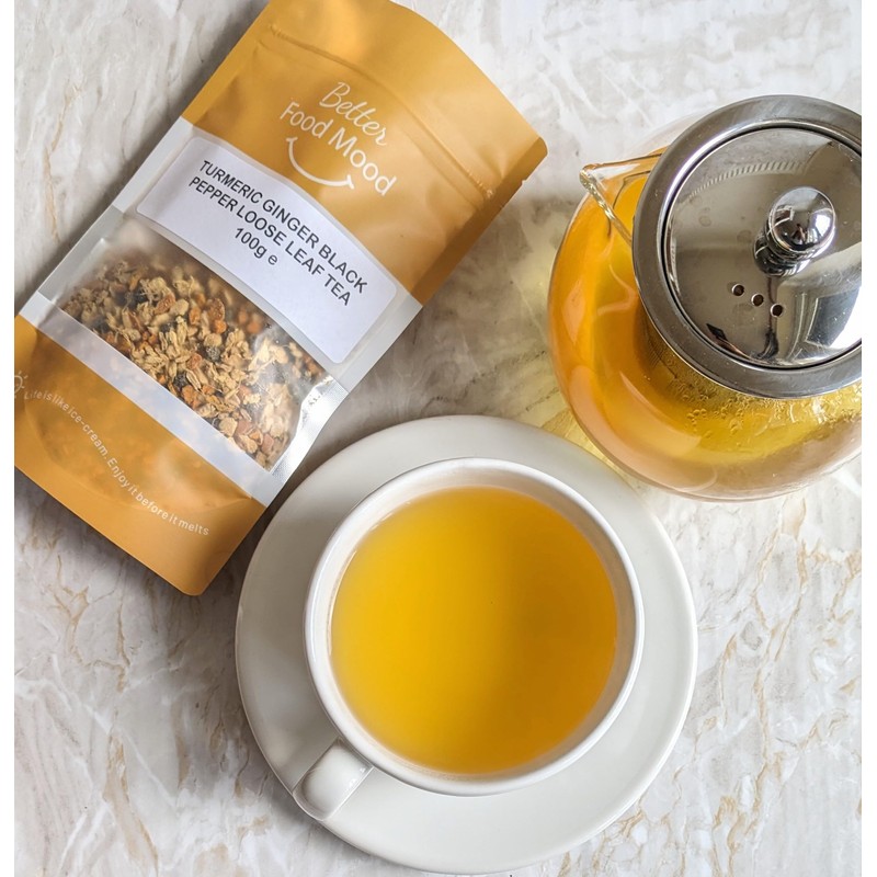 Better Food Mood Turmeric Ginger Black Pepper Loose Leaf Tea