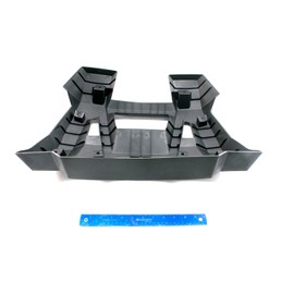 Polaris RZR Fascia, Rear, Lower, Gloss Black, Genuine OEM Part 5450252-070, Qty 1