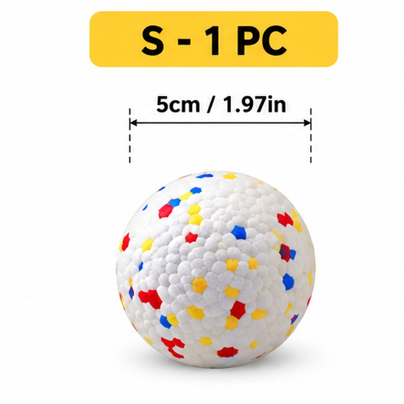 High Elasticity Dog Ball for Chewing & Play – Solid