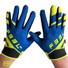 F33L SR3 Diamond Sim Racing Gloves - Blue/Yellow (Medium)
