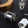 Hortsun 16 Pcs E26 Vintage Ceramic Light Sockets, Pearl Black