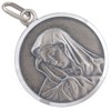 AFP AS-506 Madonna Saint Mary Amulet Pendant 925 Sterling Silver,