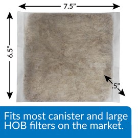 API NITRA-ZORB SIZE 6 Aquarium Canister Filter Filtration Pouch 1-Count Bag, Model:110A